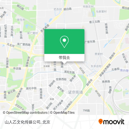 山人乙文化传媒公司地图