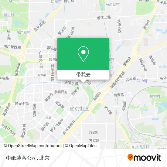 中纸装备公司地图