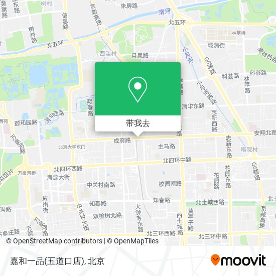 嘉和一品(五道口店)地图