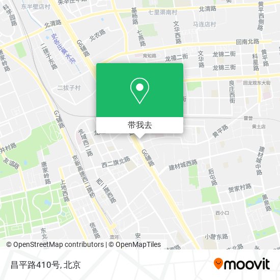 昌平路410号地图