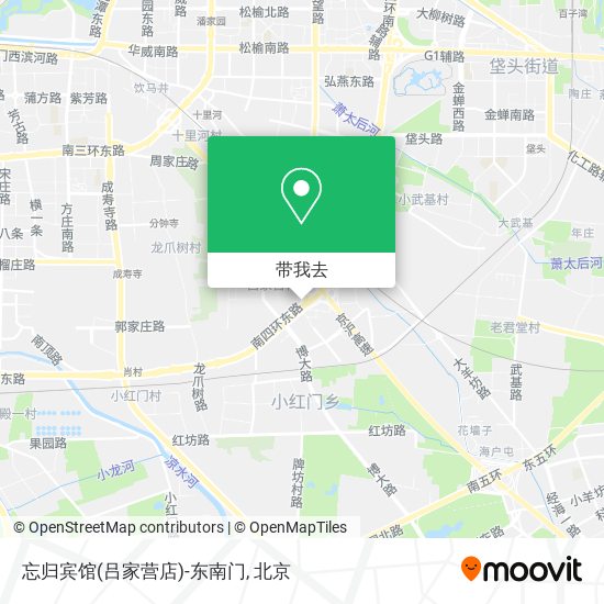 忘归宾馆(吕家营店)-东南门地图