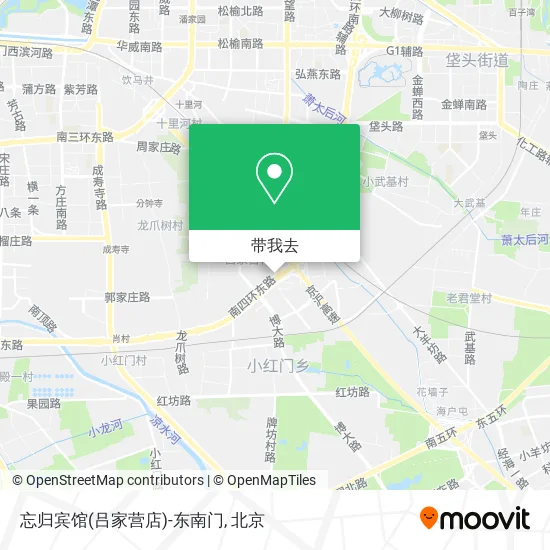 忘归宾馆(吕家营店)-东南门地图