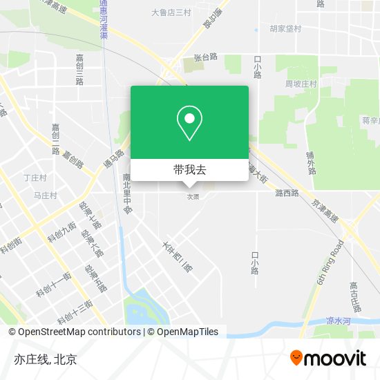 亦庄线地图