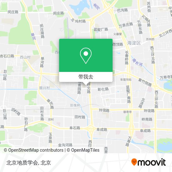 北京地质学会地图