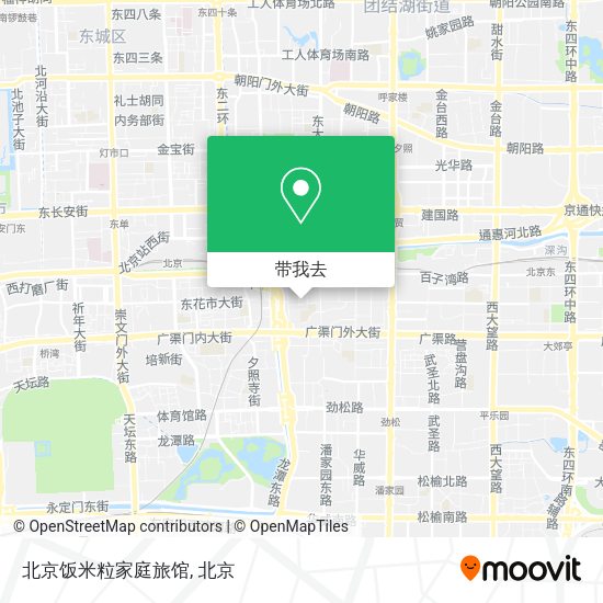 北京饭米粒家庭旅馆地图