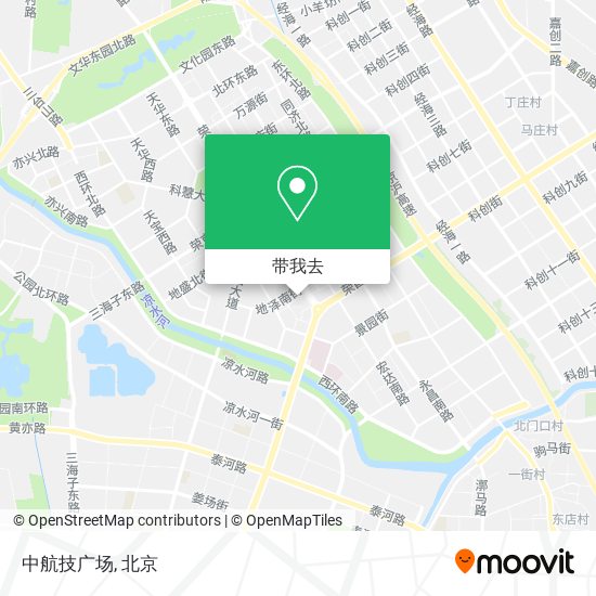 中航技广场地图