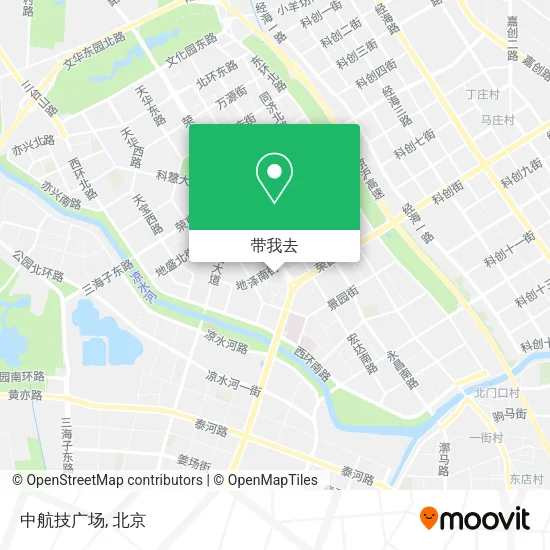 中航技广场地图