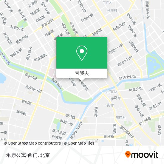 永康公寓-西门地图
