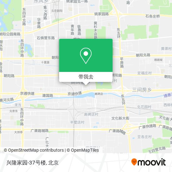 兴隆家园-37号楼地图