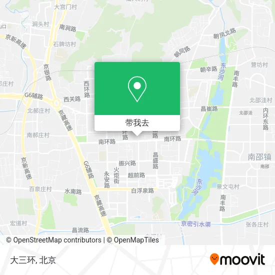 大三环地图