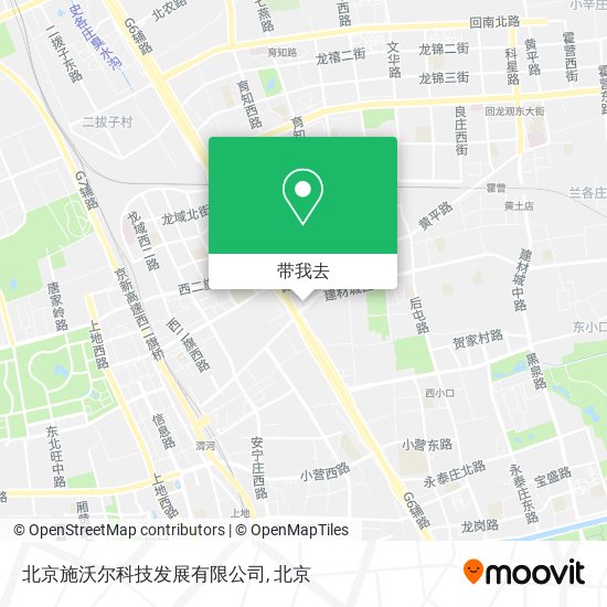 北京施沃尔科技发展有限公司地图