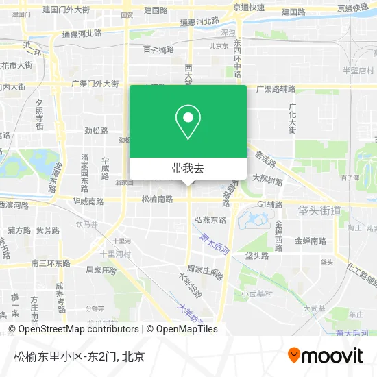 松榆东里小区-东2门地图