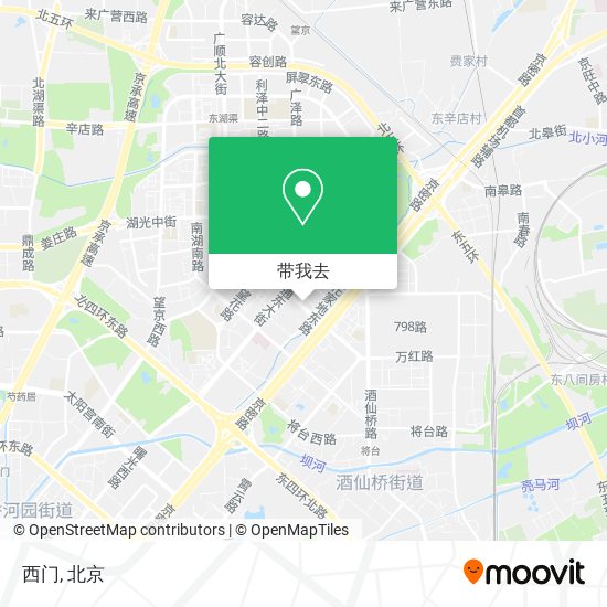 西门地图
