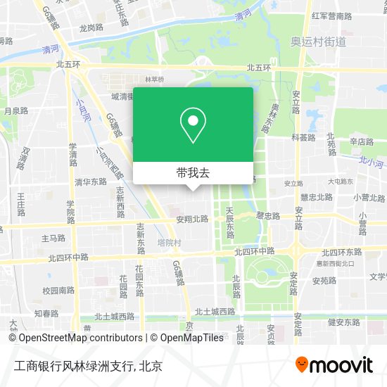 工商银行风林绿洲支行地图