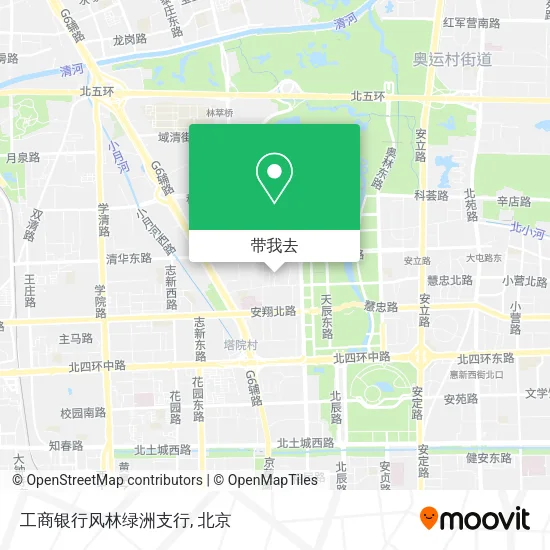 工商银行风林绿洲支行地图