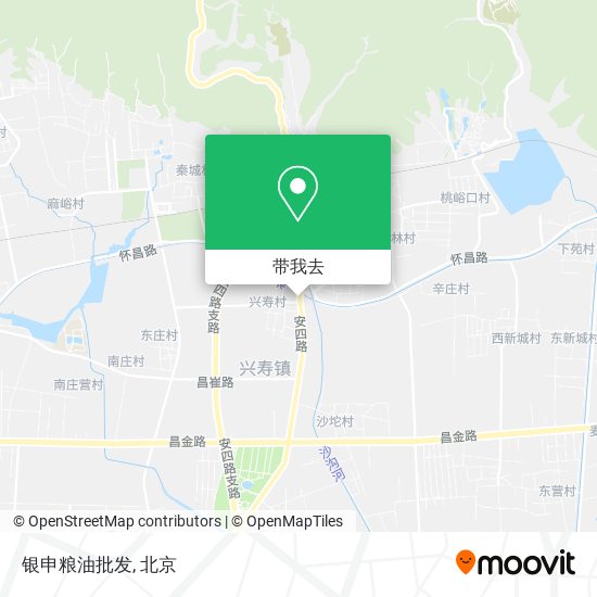 银申粮油批发地图