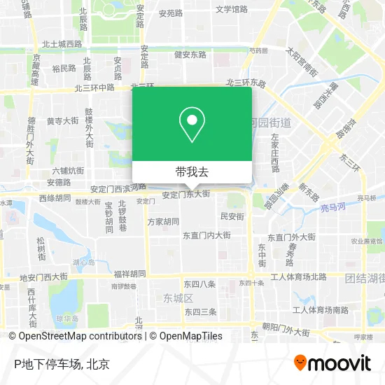 P地下停车场地图