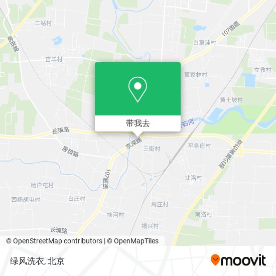 绿风洗衣地图