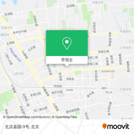北店嘉园-3号地图