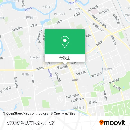 北京功桥科技有限公司地图