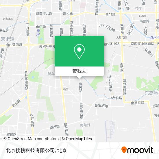 北京搜榜科技有限公司地图