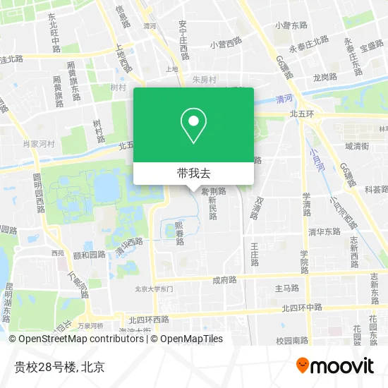 贵校28号楼地图