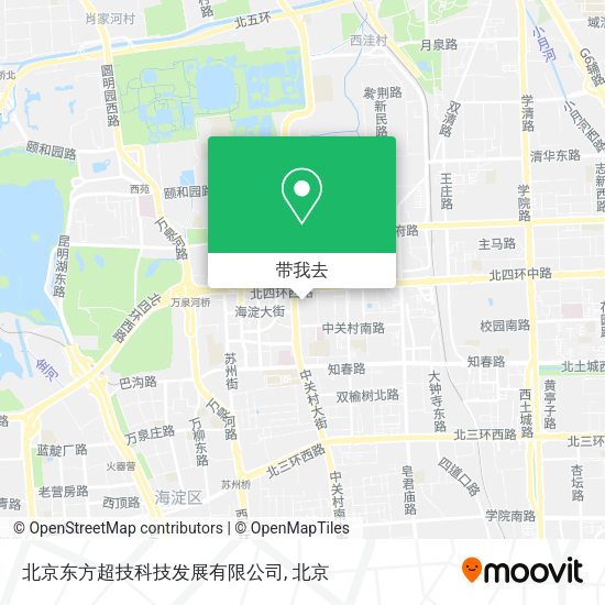 北京东方超技科技发展有限公司地图