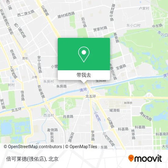倍可莱德(强佑店)地图