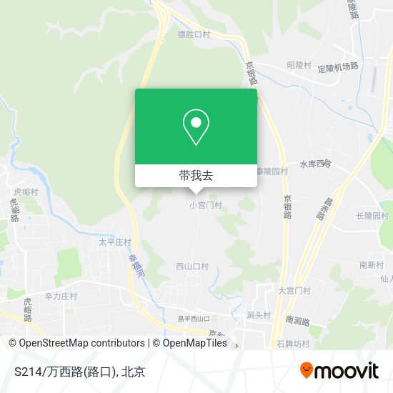 S214/万西路(路口)地图