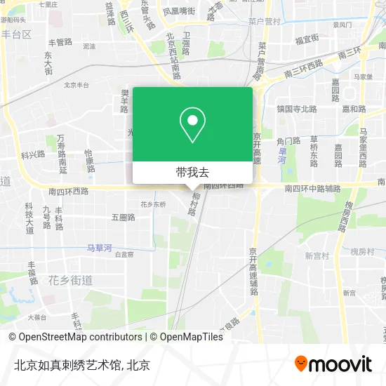 北京如真刺绣艺术馆地图