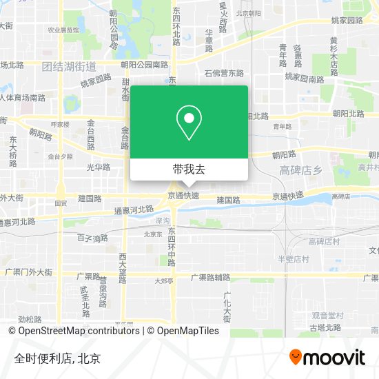 全时便利店地图