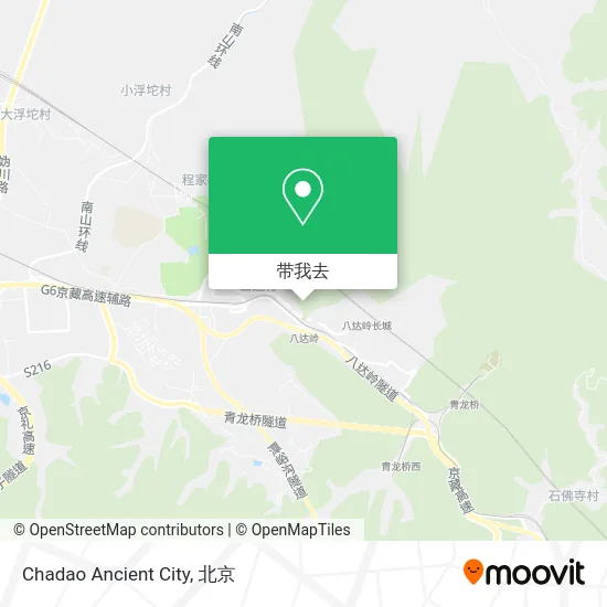 Chadao Ancient City地图