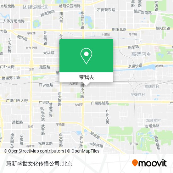 慧新盛世文化传播公司地图