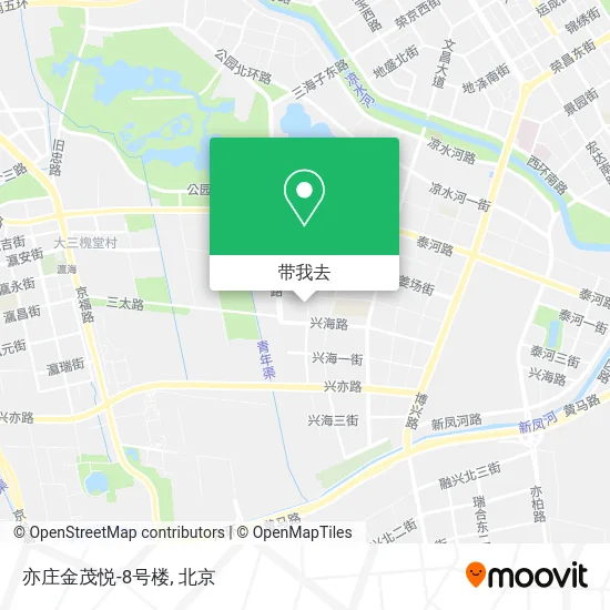 亦庄金茂悦-8号楼地图