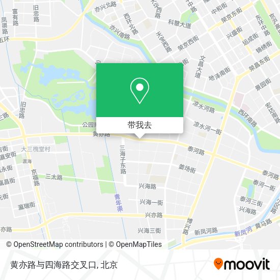 黄亦路与四海路交叉口地图