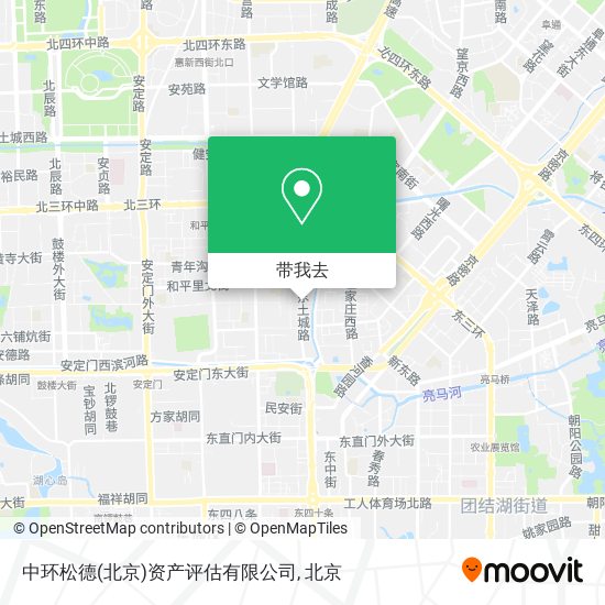 中环松德(北京)资产评估有限公司地图