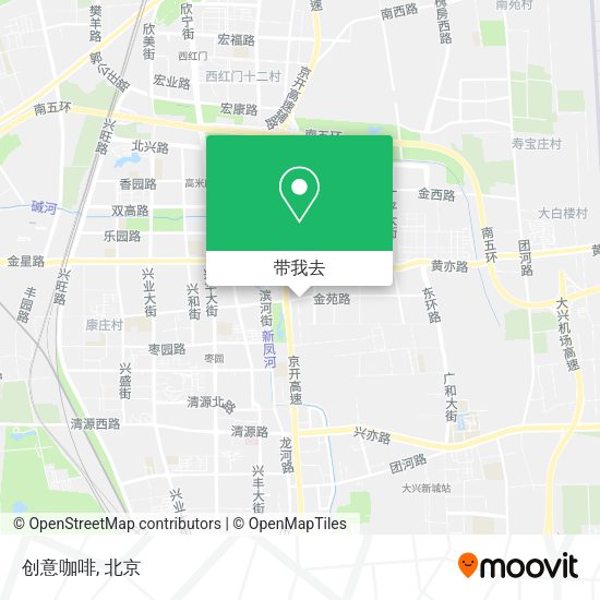 创意咖啡地图
