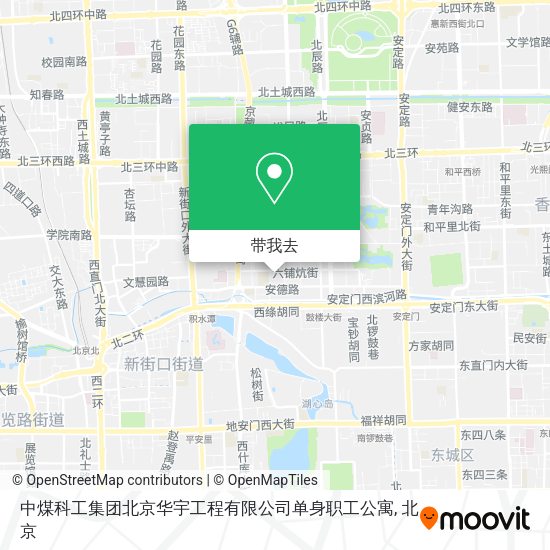 中煤科工集团北京华宇工程有限公司单身职工公寓地图