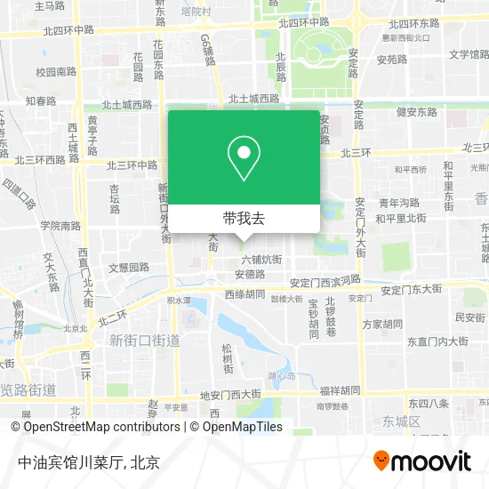 中油宾馆川菜厅地图