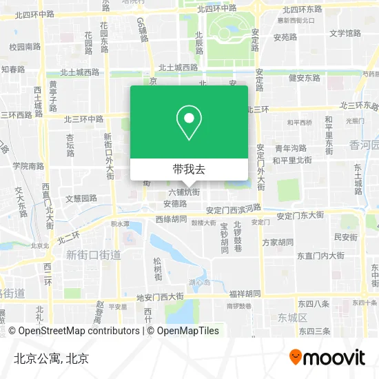 北京公寓地图