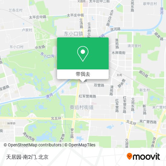 天居园-南2门地图
