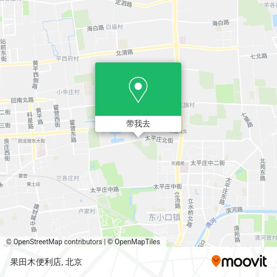 果田木便利店地图