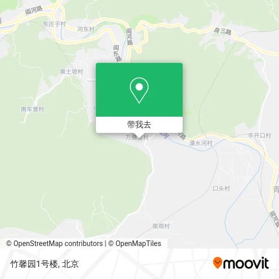 竹馨园1号楼地图