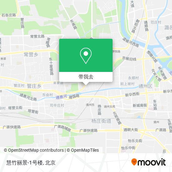 慧竹丽景-1号楼地图