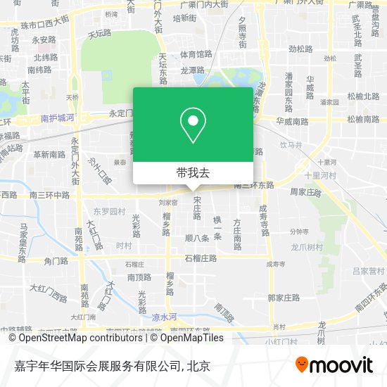 嘉宇年华国际会展服务有限公司地图