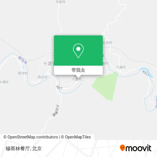 穆斯林餐厅地图