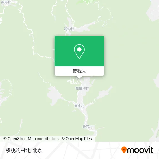 樱桃沟村北地图