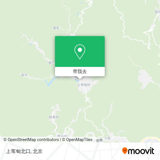 上苇甸北口地图