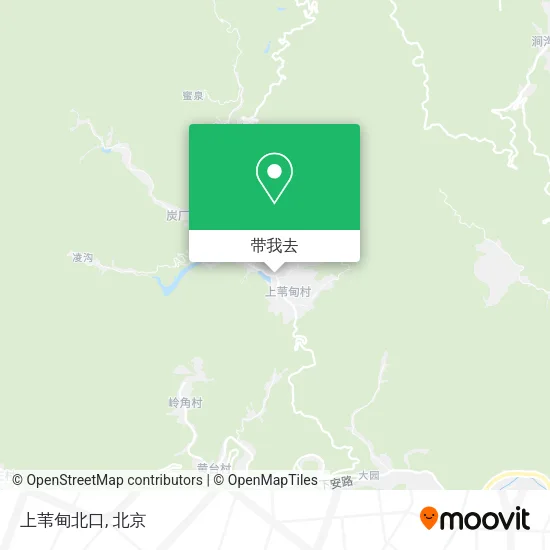 上苇甸北口地图