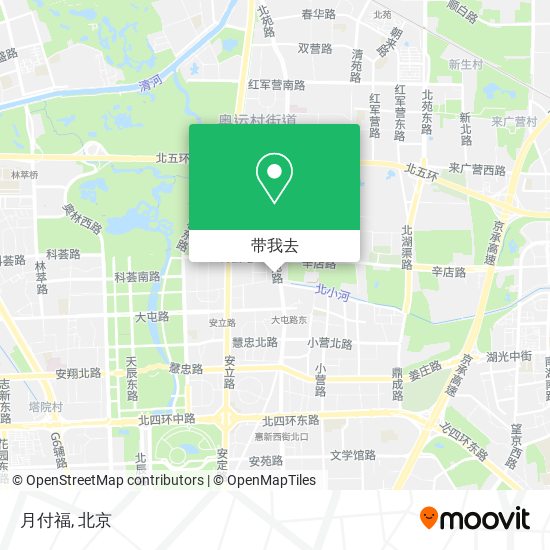 月付福地图